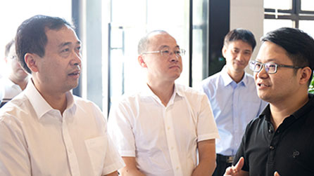 溫州市委常委、組織部長馬永良一行蒞臨中國計(jì)量大學(xué)·平陽工業(yè)設(shè)計(jì)研究院調(diào)研指導(dǎo)工作